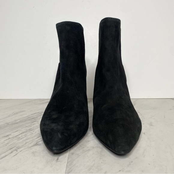 New! Steve Madden Thrived Black Suede Bootie 10M - Picture 2 of 12